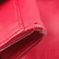 Pre-owned Yves Saint Laurent Baby Cabas Red Leather 394461 shoulderbag | stylenewstar