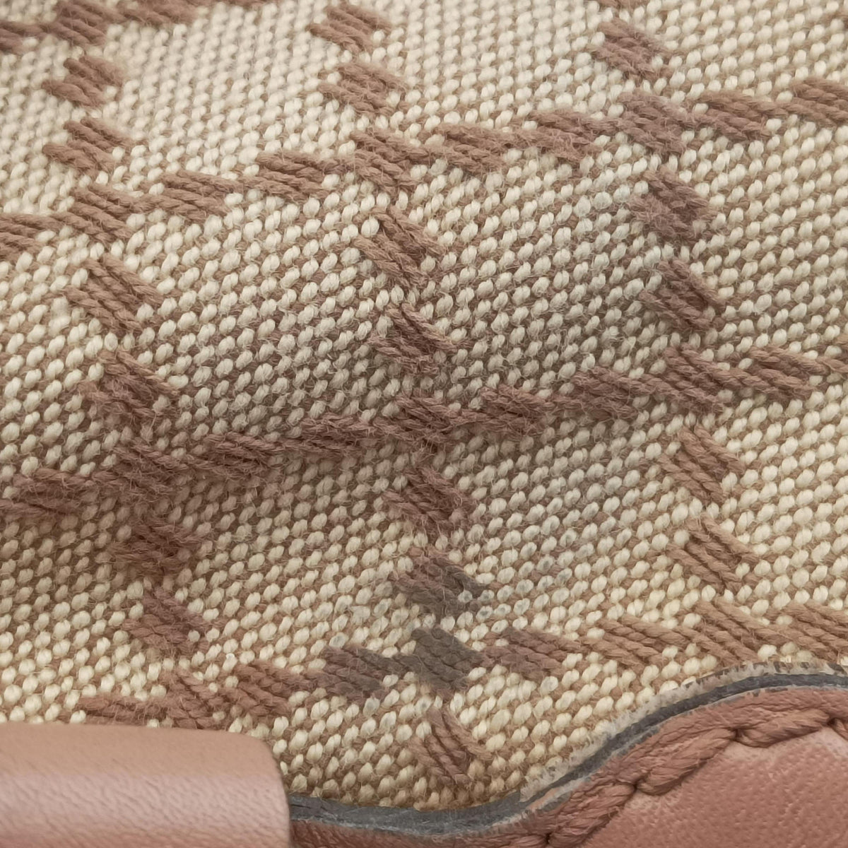 Sukey Beige Canvas×Leather 247902 H9180820スーキー ベージュ キャンバス x レザー 247902 H9180820