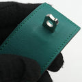 Secondhand Hermes Collier de chien Green×silver Leather × GP  bangle/wristband | stylenewstar