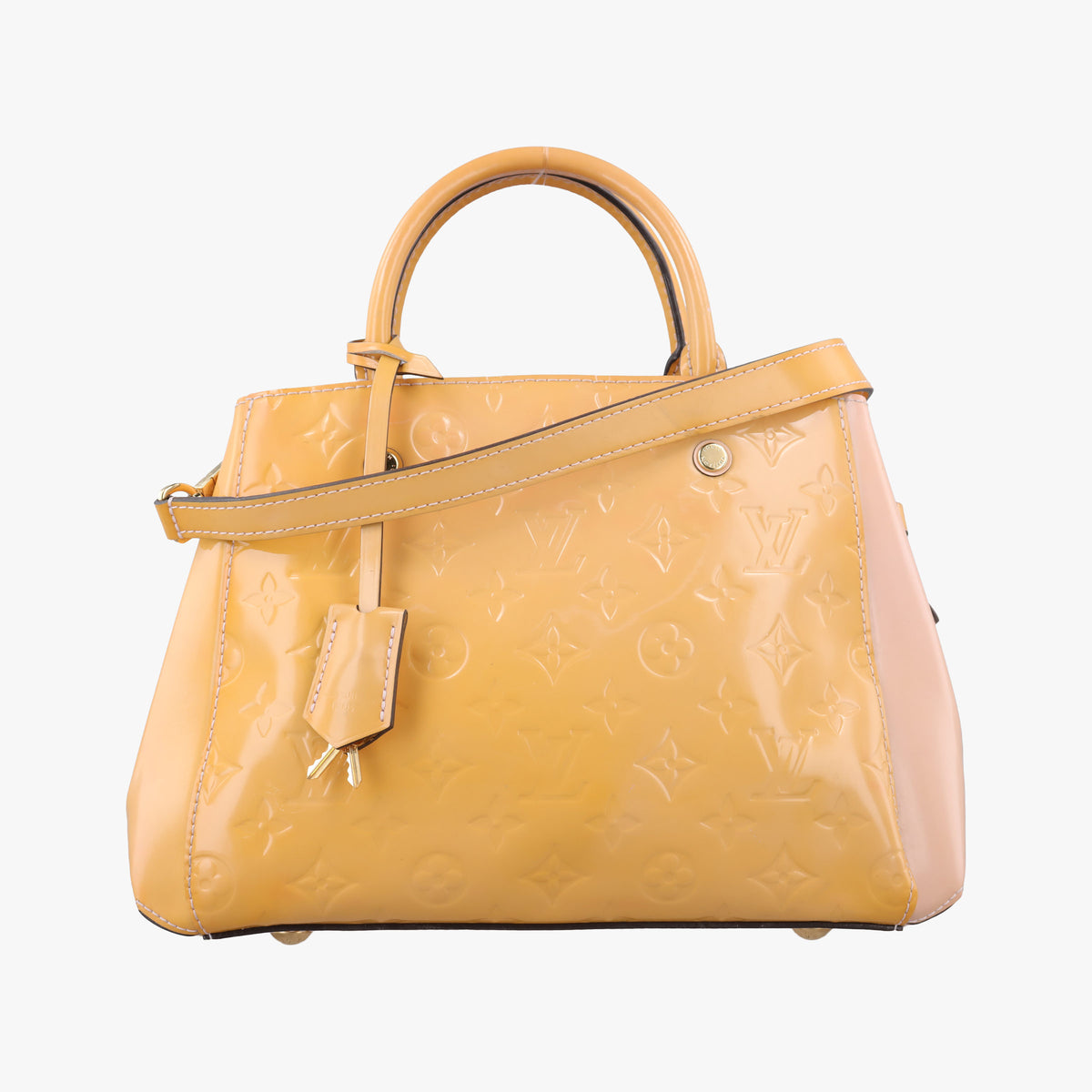 Pre-owned Louis Vuitton MONTAIGNE BB Dunne Vernis M50173 shoulderbag | stylenewstar