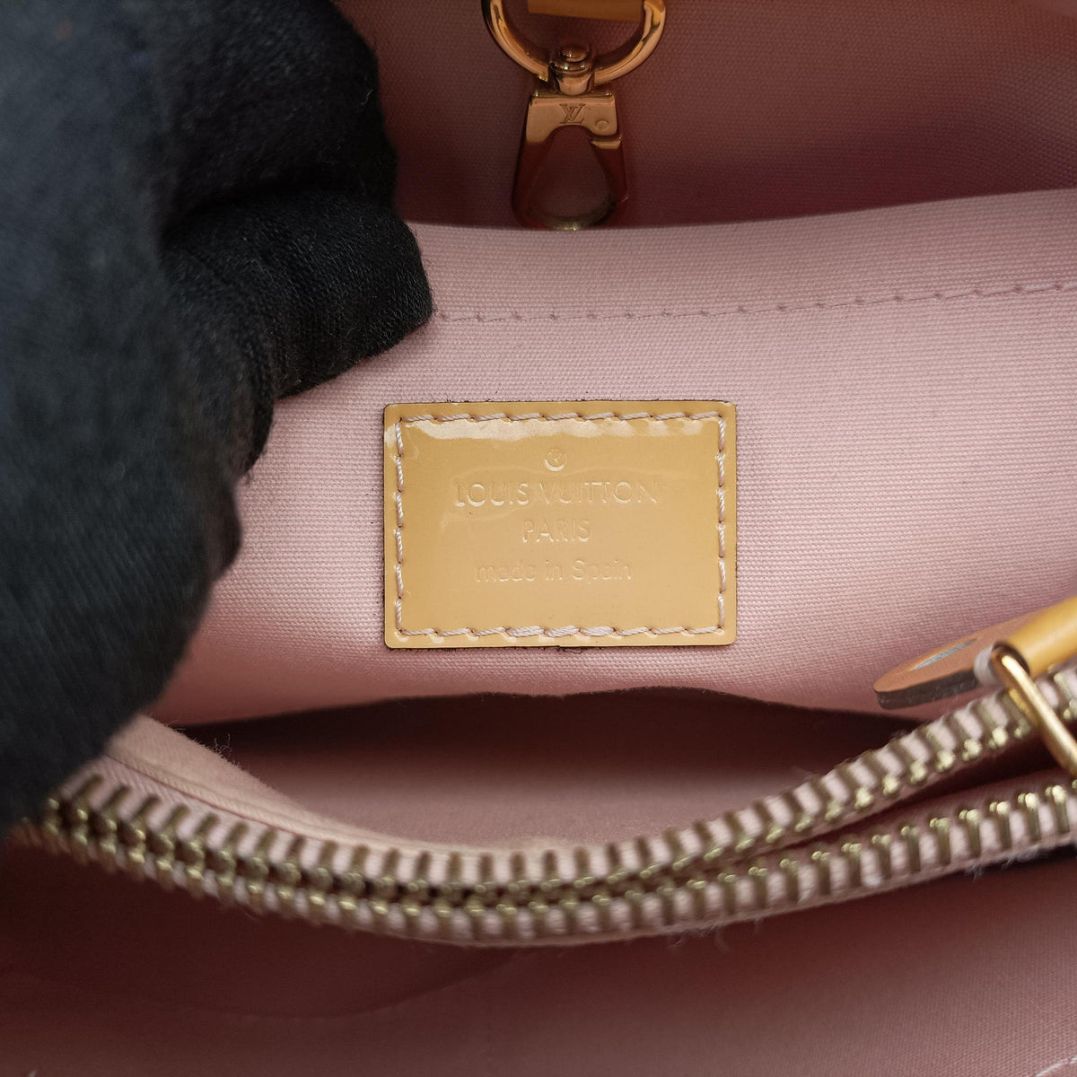 Pre-owned Louis Vuitton MONTAIGNE BB Dunne Vernis M50173 shoulderbag | stylenewstar
