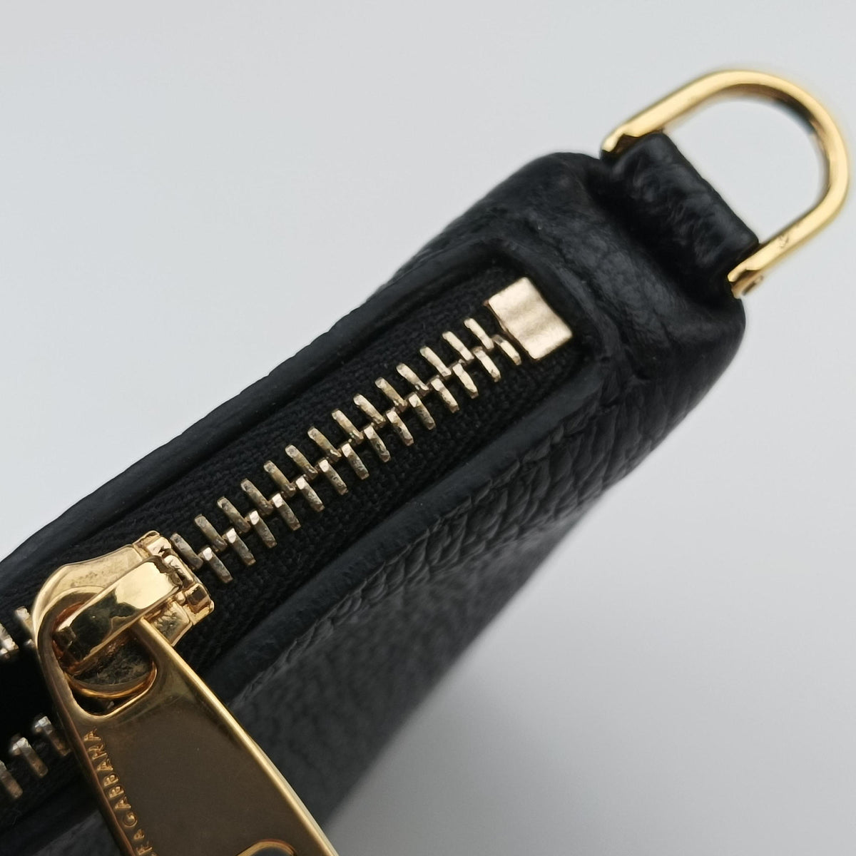 Vintage Dolce & Gabbana Family Patch Black Leather  shoulderbag | stylenewstar