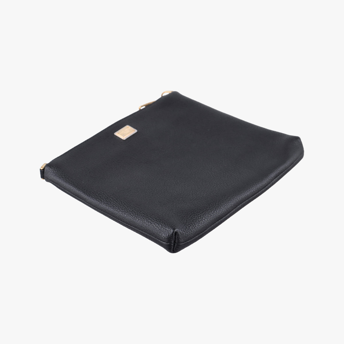 Vintage Dolce & Gabbana Family Patch Black Leather  shoulderbag | stylenewstar