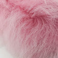 Secondhand Chanel CC Hook Card Holder Pink Shearling AP2397 handbag | stylenewstar