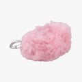 Secondhand Chanel CC Hook Card Holder Pink Shearling AP2397 handbag | stylenewstar