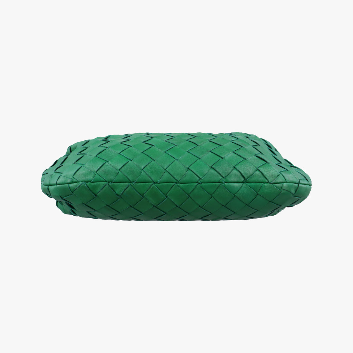 Pre-owned Bottega Veneta The Jodie Green lambskin  handbag | stylenewstar