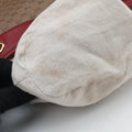 Doraemon collaboration Brown x red PVC coated canvas×Leather 655597 A034153779ドラえもんコラボ ブラウンxレッド PVCコーティングキャンバス×レザー 655597 A034153779