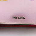 Lip print pink×Multicolour Saffiano Leather 231リッププリント ピンク×マルチカラー サフィアーノレザー 231