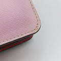 Lip print pink×Multicolour Saffiano Leather 231リッププリント ピンク×マルチカラー サフィアーノレザー 231
