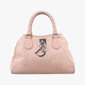 Lovely Pink Canvas × Leather 03-BO-0077ラブリー ピンク キャンバス × レザー 03-BO-0077