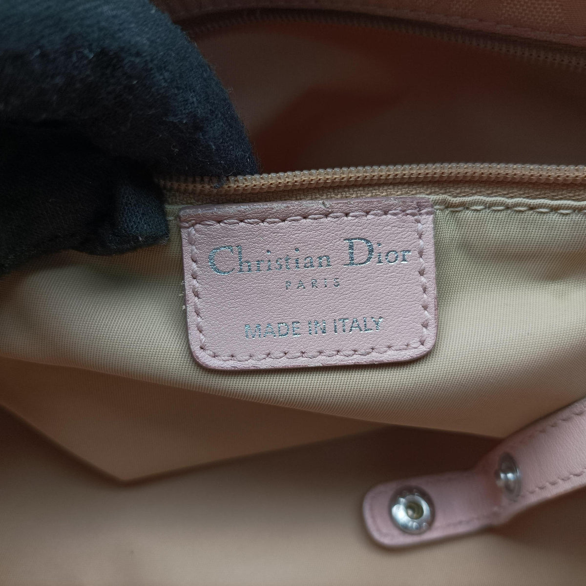 Lovely Pink Canvas × Leather 03-BO-0077ラブリー ピンク キャンバス × レザー 03-BO-0077