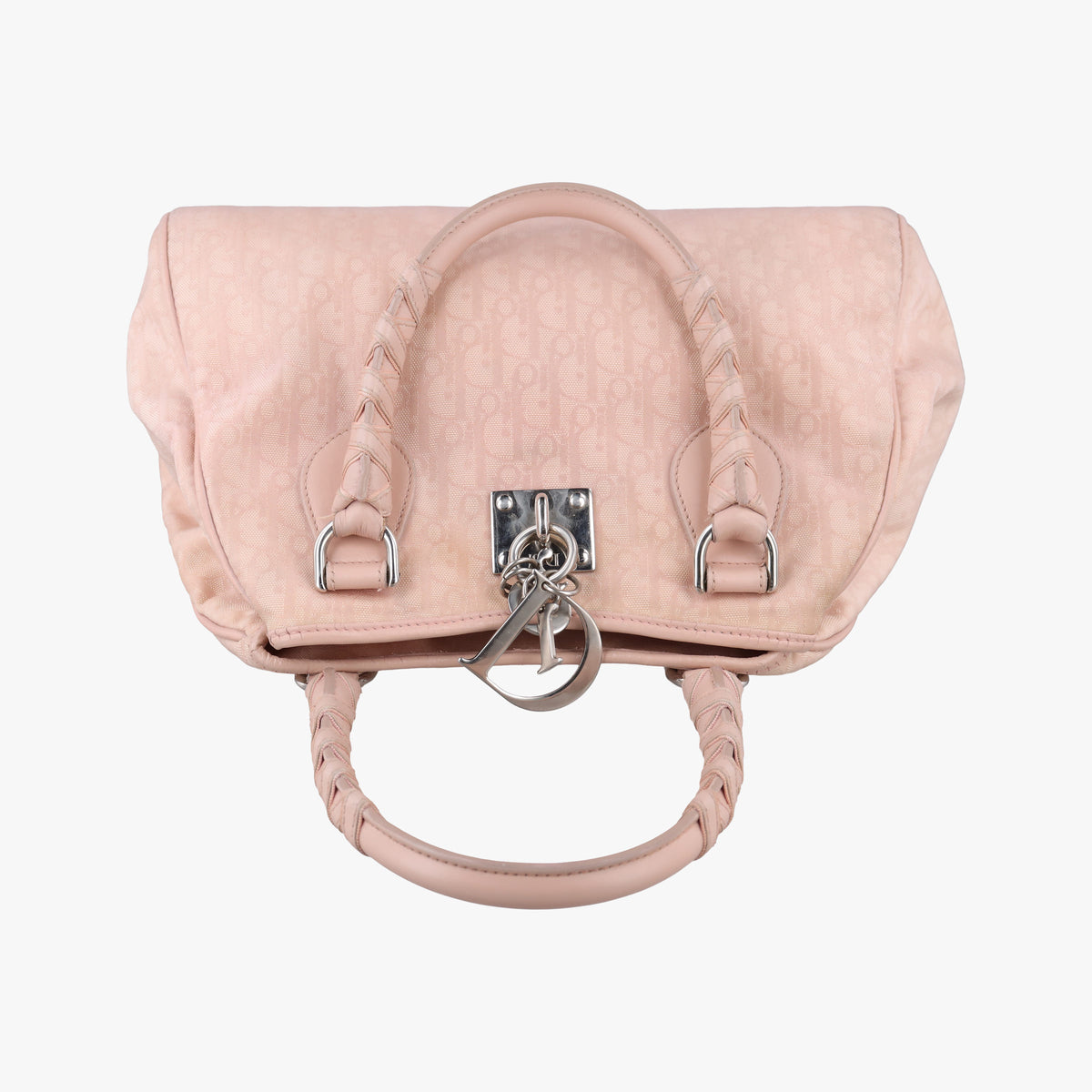 Lovely Pink Canvas × Leather 03-BO-0077ラブリー ピンク キャンバス × レザー 03-BO-0077
