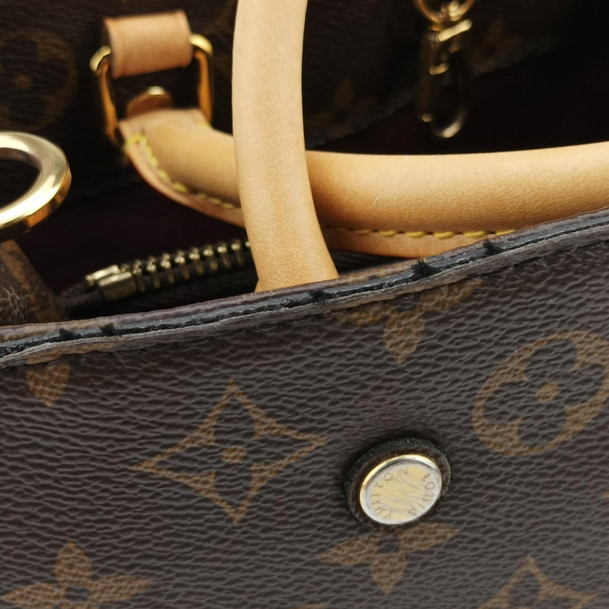 Montaigne BB brown Monogram Canvas M41055 CA2176モンテーニュBB モノグラム/ブラウン モノグラムキャンバス M41055 CA2176