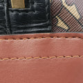 Monogram Stripe Brown×Multicolour PVC coated canvas x leather ITSAMSRL3335CAMモノグラムストライプ ブラウン×マルチカラー PVCコーティングキャンバス×レザー ITSAMSRL3335CAM