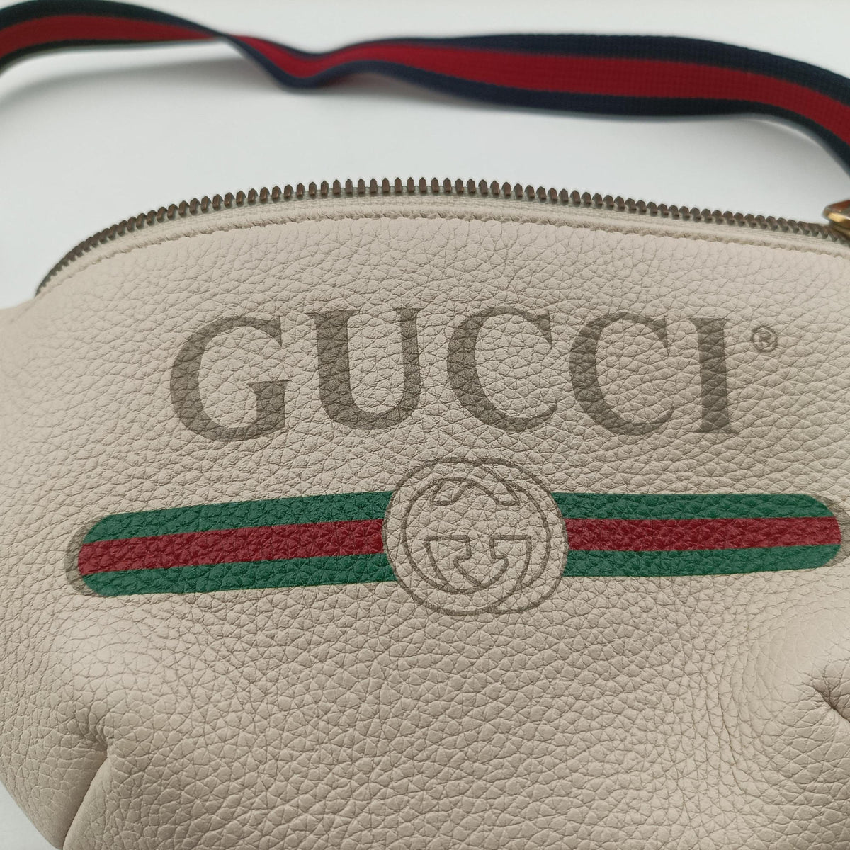 Print White Leather 527792 G028758749グッチプリント ホワイト レザー 527792 G028758749