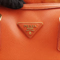 bowling Orange SAFFIANO Leather 64ボウリング オレンジ サフィアーノレザー 64