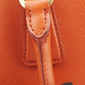 bowling Orange SAFFIANO Leather 64ボウリング オレンジ サフィアーノレザー 64