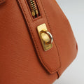 bowling Orange SAFFIANO Leather 64ボウリング オレンジ サフィアーノレザー 64