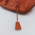 bowling Orange SAFFIANO Leather 64ボウリング オレンジ サフィアーノレザー 64