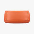 bowling Orange SAFFIANO Leather 64ボウリング オレンジ サフィアーノレザー 64
