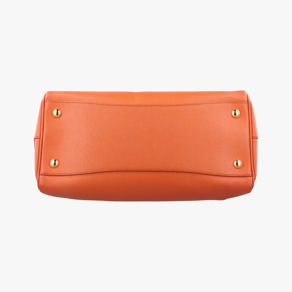 bowling Orange SAFFIANO Leather 64ボウリング オレンジ サフィアーノレザー 64