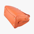 bowling Orange SAFFIANO Leather 64ボウリング オレンジ サフィアーノレザー 64