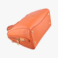 bowling Orange SAFFIANO Leather 64ボウリング オレンジ サフィアーノレザー 64