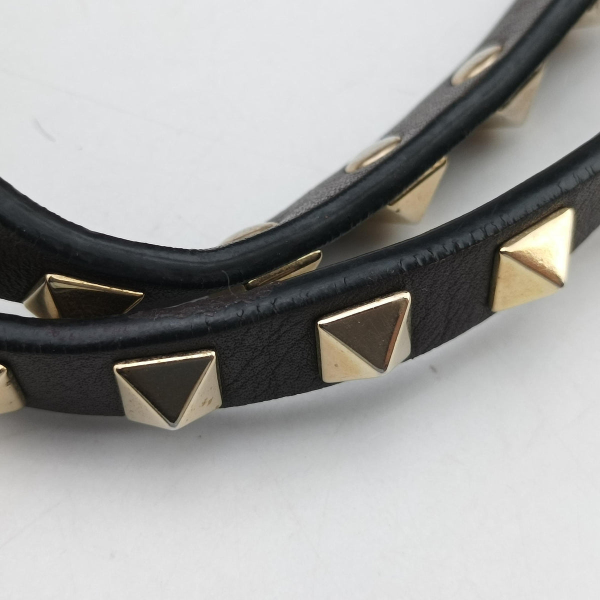 Rockstud Brown ponyhair Lot number unknownロックスタッド ブラウン ハラコ 製番不明