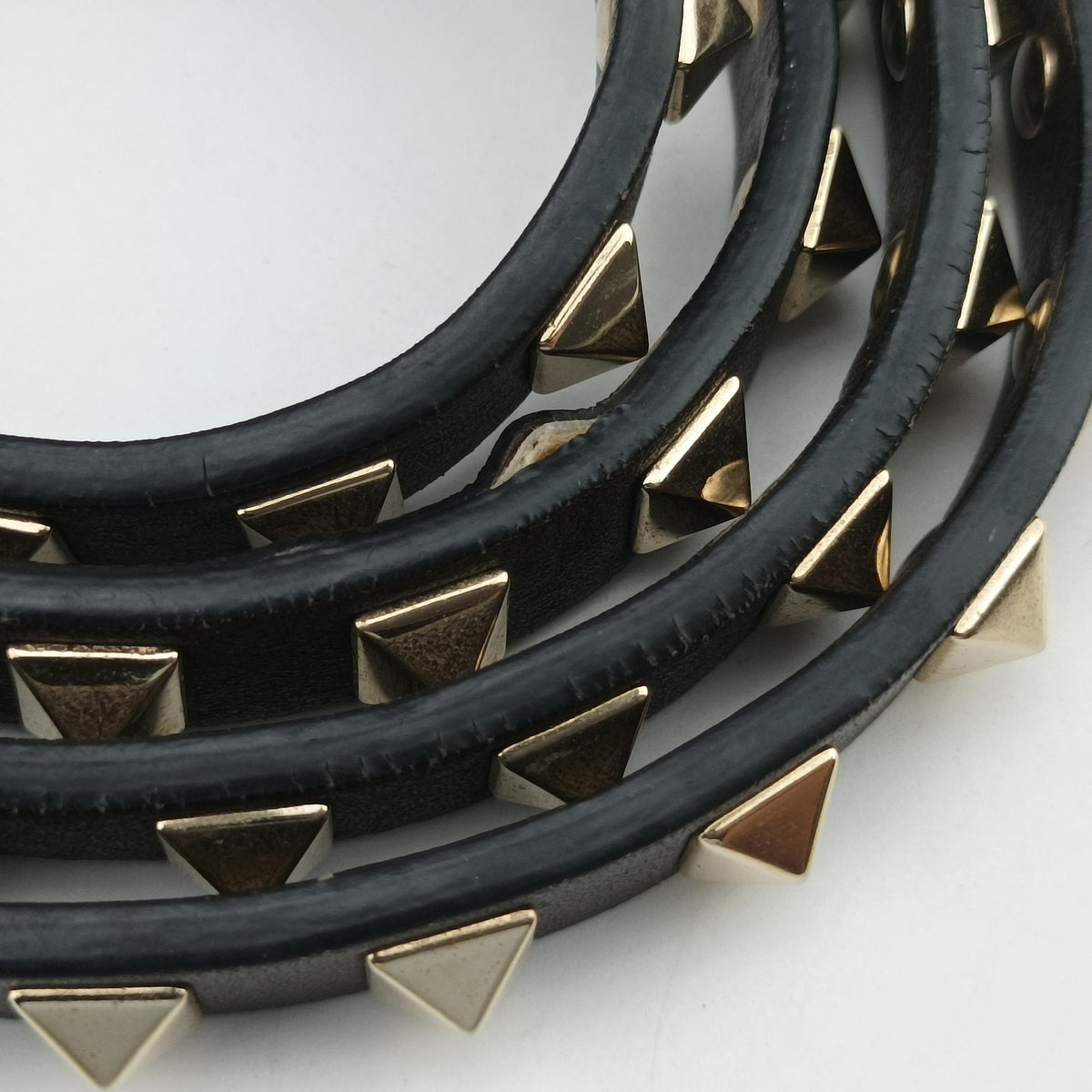 Rockstud Brown ponyhair Lot number unknownロックスタッド ブラウン ハラコ 製番不明