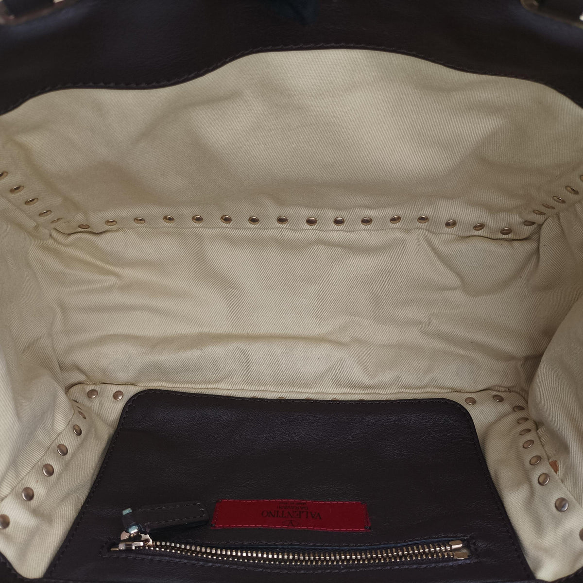 Rockstud Brown ponyhair Lot number unknownロックスタッド ブラウン ハラコ 製番不明