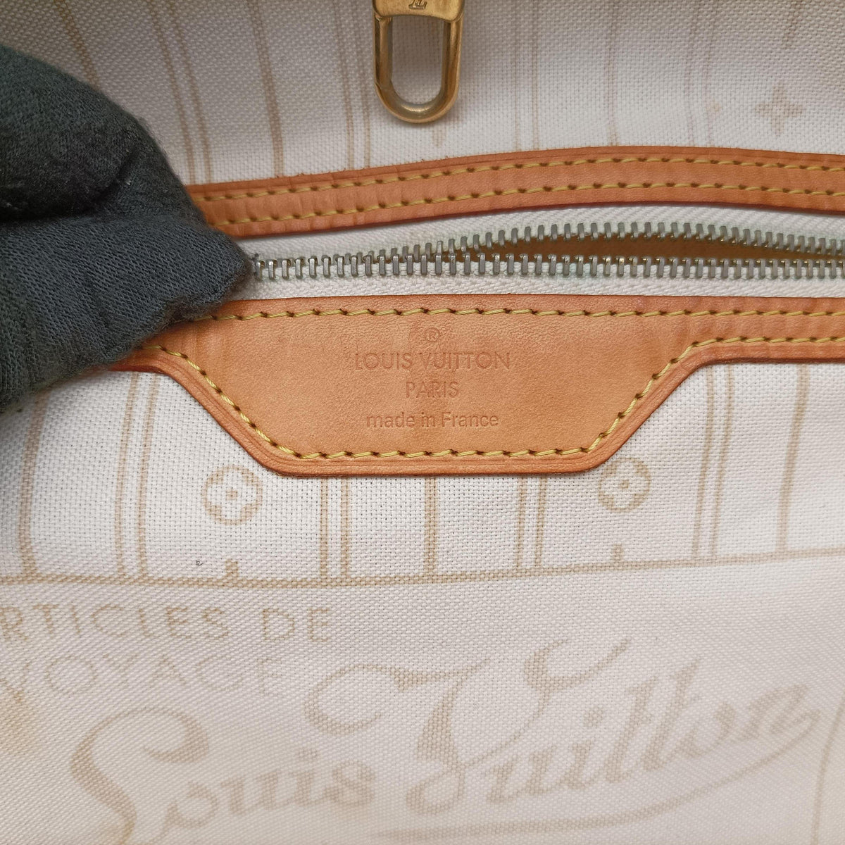 NEVERFULL GM Azur Damier Canvas N51108 TJ2150ネヴァーフルGM アズール ダミエキャンバス N51108 TJ2150