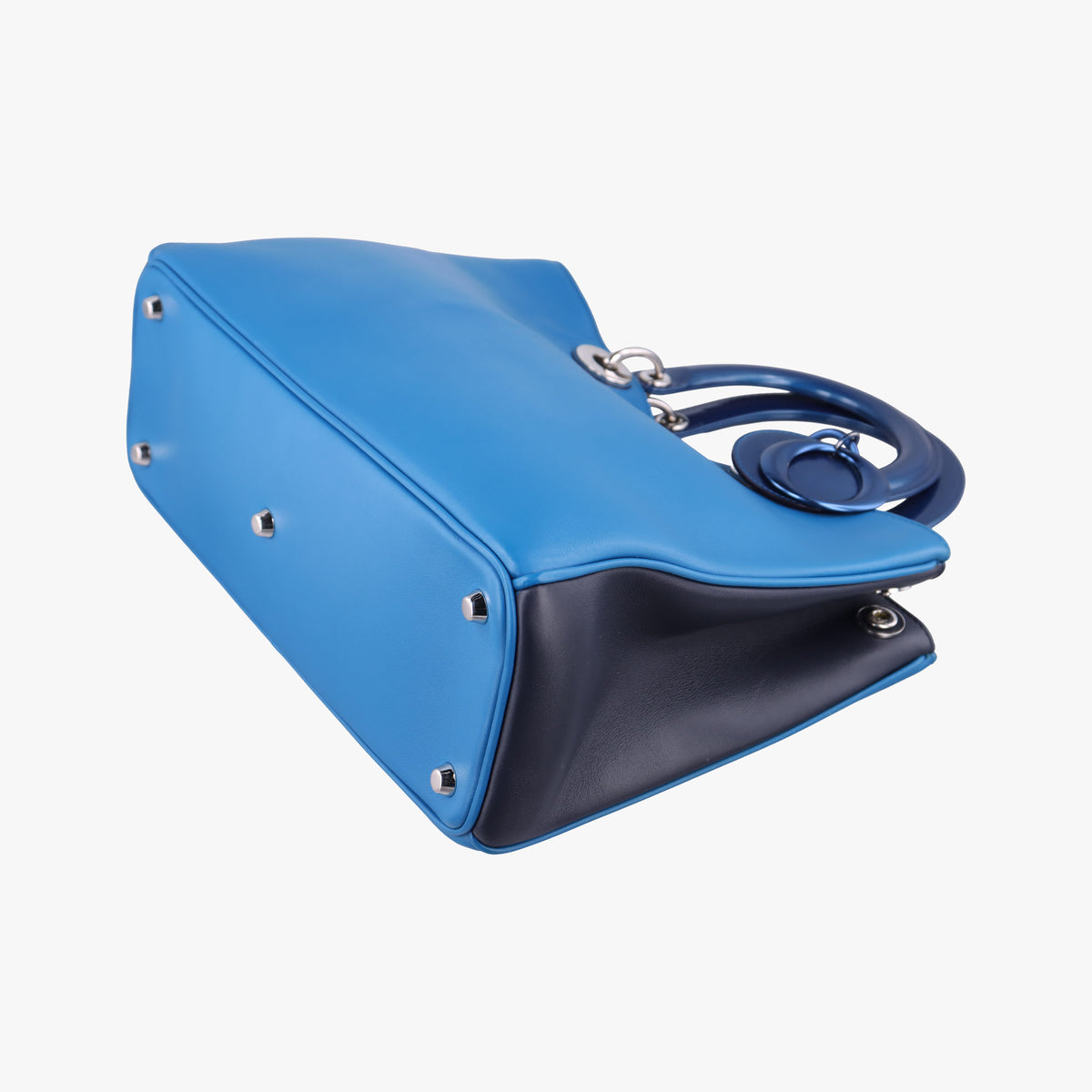 Diorissimo Blue Patent  x Leather 09-MA-1105ディオリッシモ ブルー エナメル x レザー 09-MA-1105
