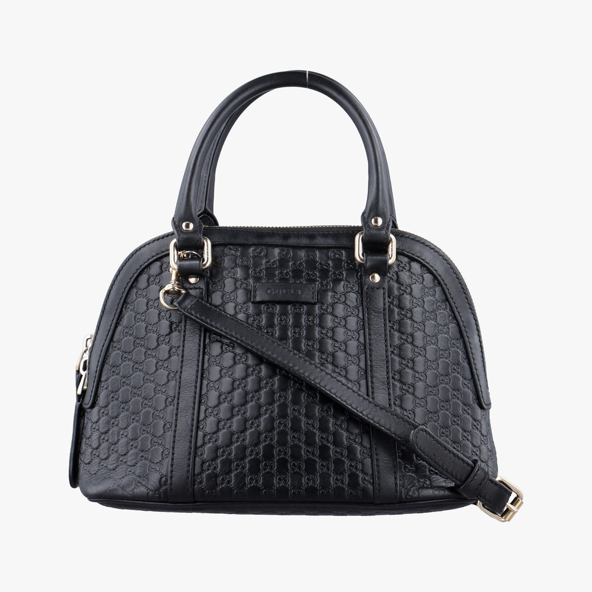 Microguccissima Black Leather 449654 H026847258マイクログッチシマ ブラック レザー 449654 H026847258