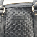 Microguccissima Black Leather 449654 H026847258マイクログッチシマ ブラック レザー 449654 H026847258