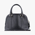Microguccissima Black Leather 449654 H026847258マイクログッチシマ ブラック レザー 449654 H026847258