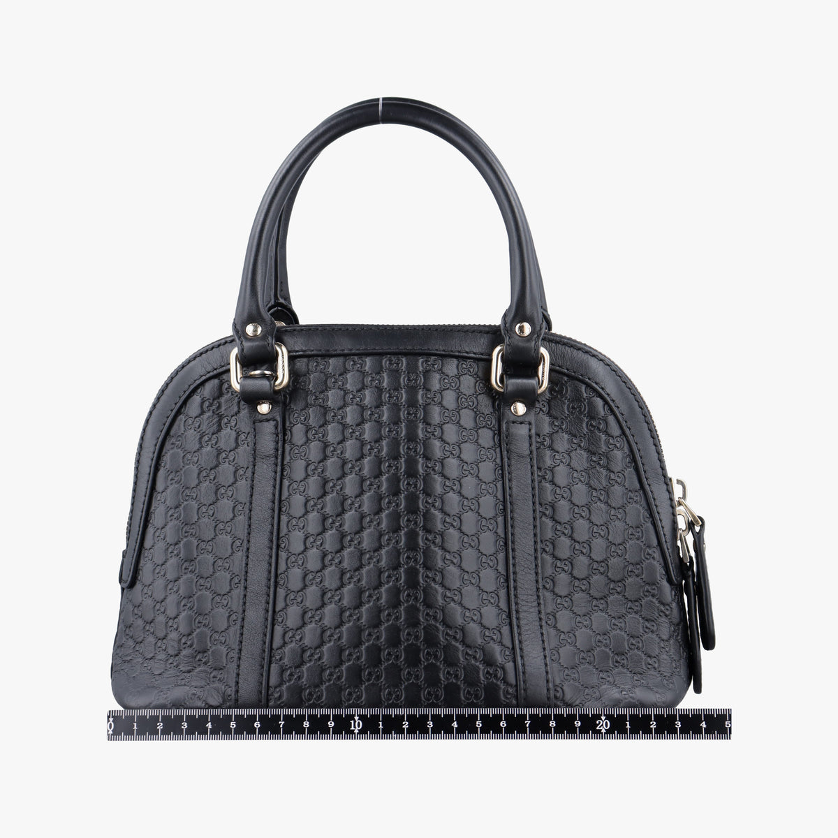 Microguccissima Black Leather 449654 H026847258マイクログッチシマ ブラック レザー 449654 H026847258