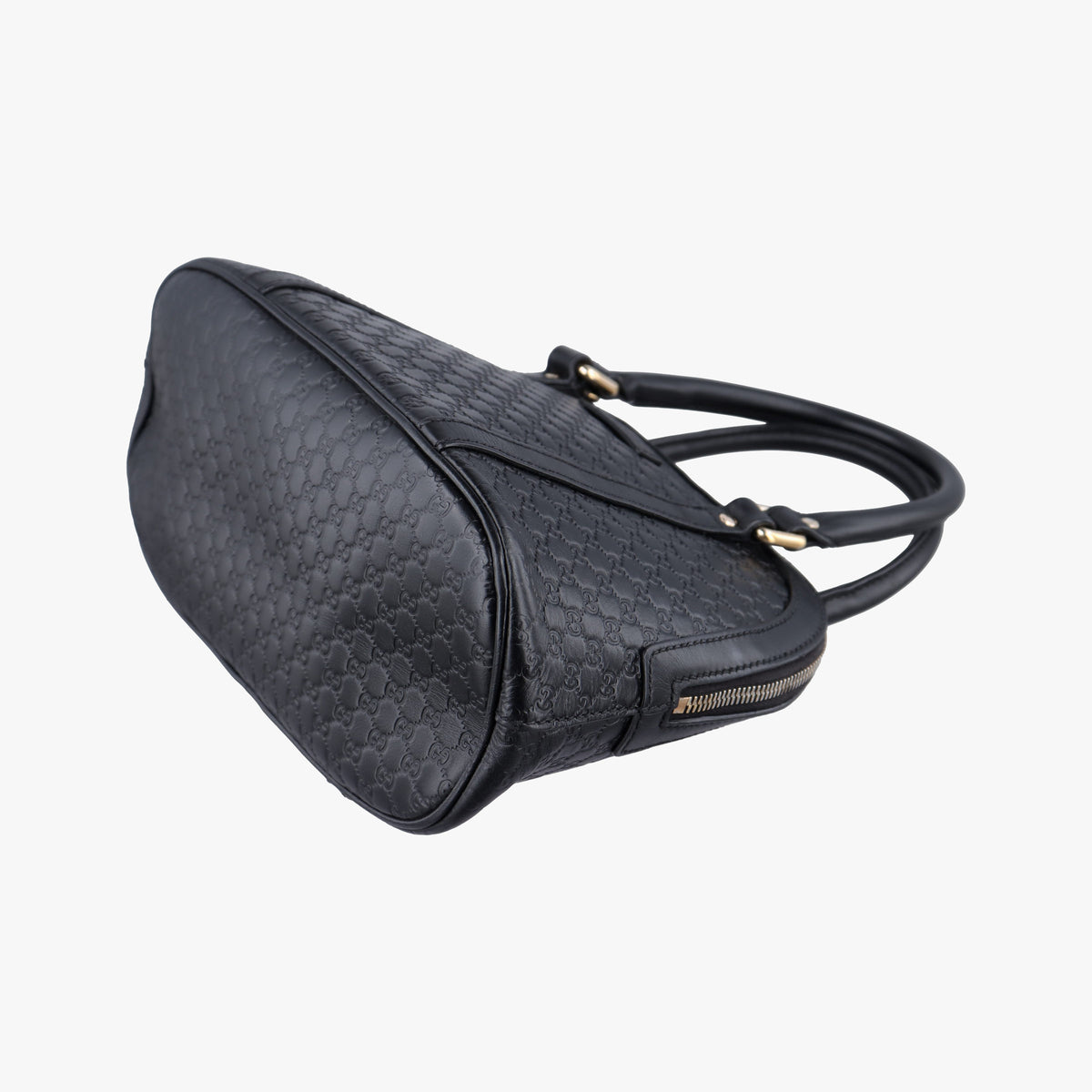 Microguccissima Black Leather 449654 H026847258マイクログッチシマ ブラック レザー 449654 H026847258