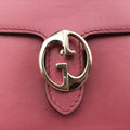 Interlocking 1973 Flap Pink Leather 277522 I010574779インターロッキング 1973 フラップ ピンク レザー 277522 I010574779