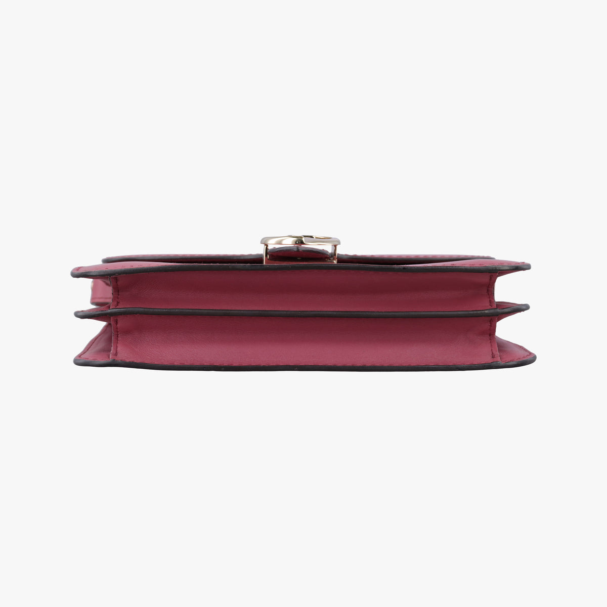 Interlocking 1973 Flap Pink Leather 277522 I010574779インターロッキング 1973 フラップ ピンク レザー 277522 I010574779