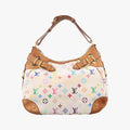 GRETA white Monogram Multicolor M40195 Lot number unknownグレタ ブロン モノグラム マルチカラー M40195 製番不明