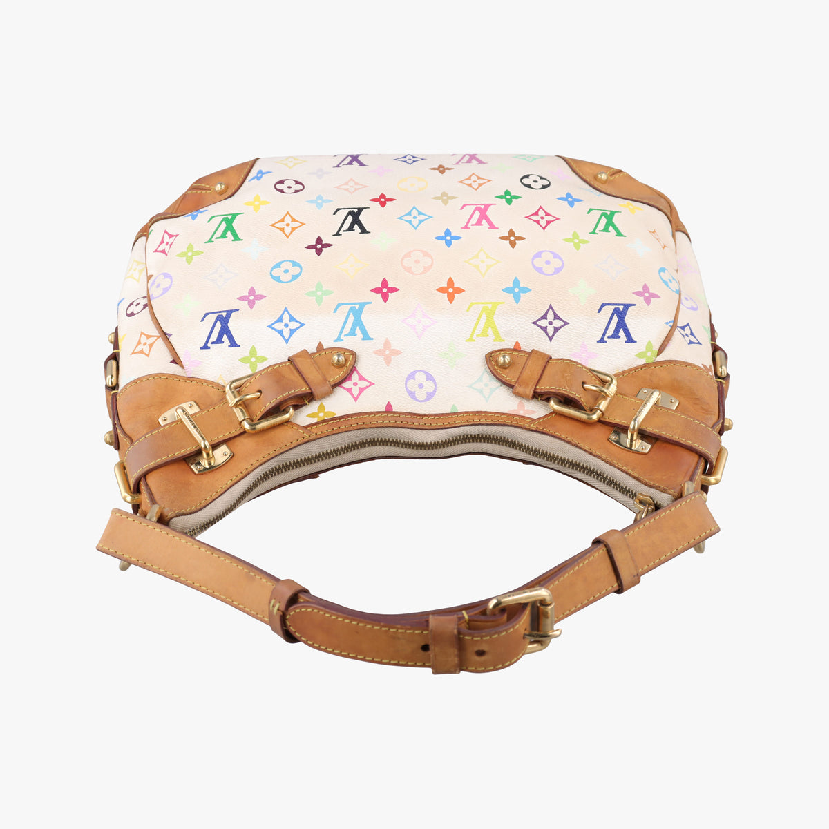 GRETA white Monogram Multicolor M40195 Lot number unknownグレタ ブロン モノグラム マルチカラー M40195 製番不明