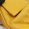 Fendista Pochette Yellow Leather 8M0376 8M0376-ANC-198-2516フェンディスタ ポシェット イエロー レザー 8M0376 8M0376-ANC-198-2516