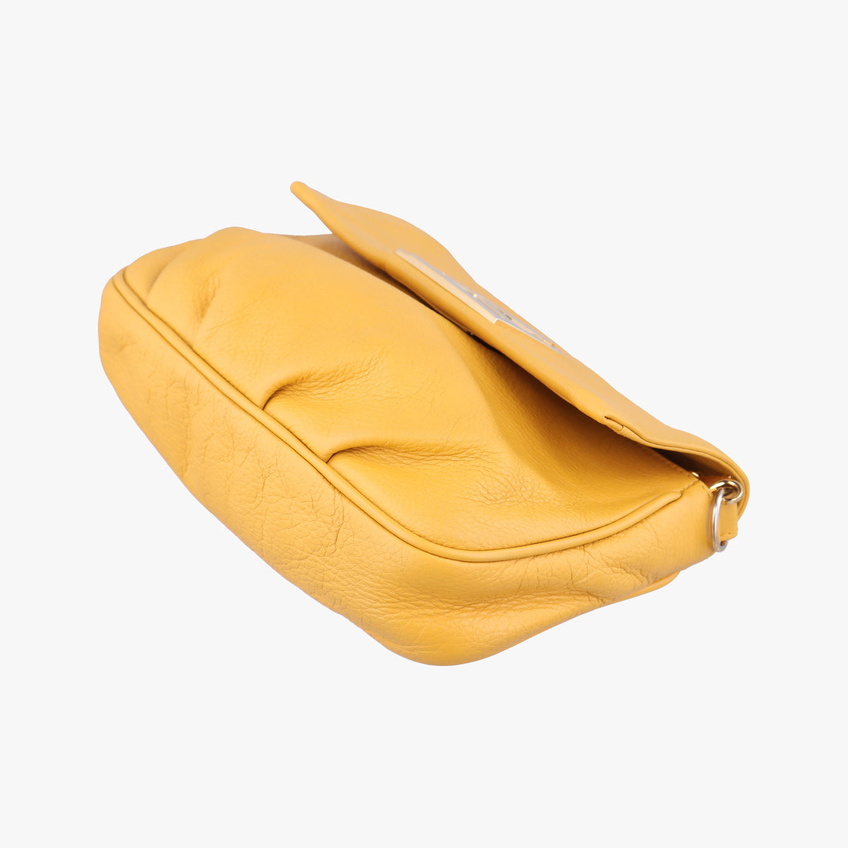 Fendista Pochette Yellow Leather 8M0376 8M0376-ANC-198-2516フェンディスタ ポシェット イエロー レザー 8M0376 8M0376-ANC-198-2516