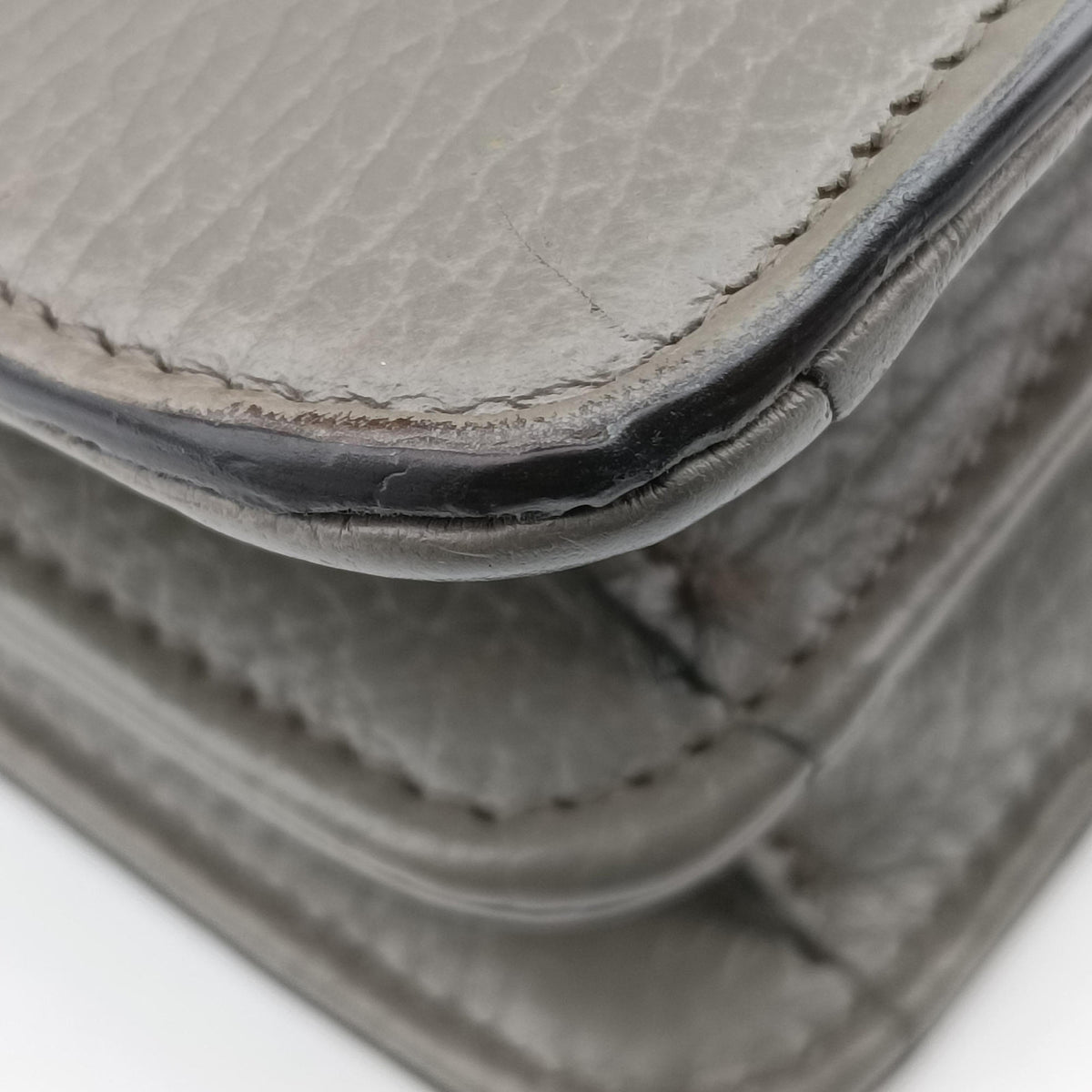 Interlocking G Grey Leather 510304 A029726000インターロッキングG グレー レザー 510304 A029726000