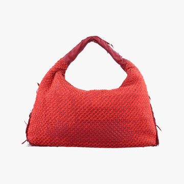 Intrecciato Red lambskin B00580638Kイントレチャート レッド ラムスキン B00580638K