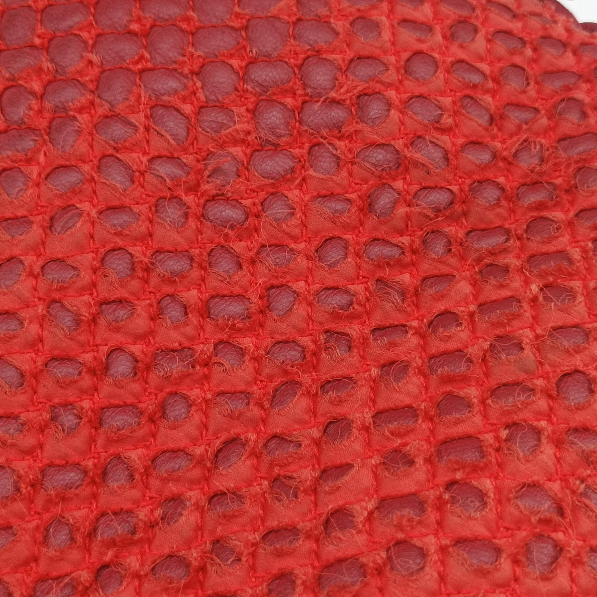 Intrecciato Red lambskin B00580638Kイントレチャート レッド ラムスキン B00580638K