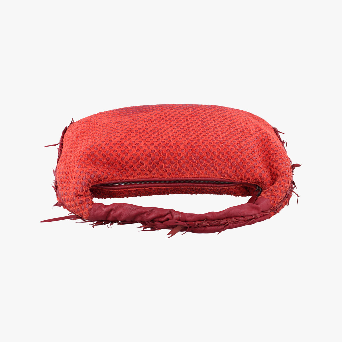 Intrecciato Red lambskin B00580638Kイントレチャート レッド ラムスキン B00580638K