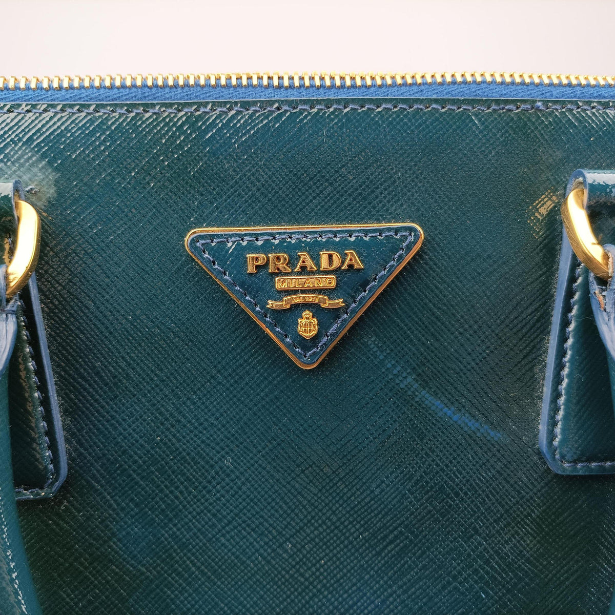 Promenade Green Patent SAFFIANO Leather BL0812 180 7プロムナード グリーン パテント サフィアーノ レザー BL0812 180 7