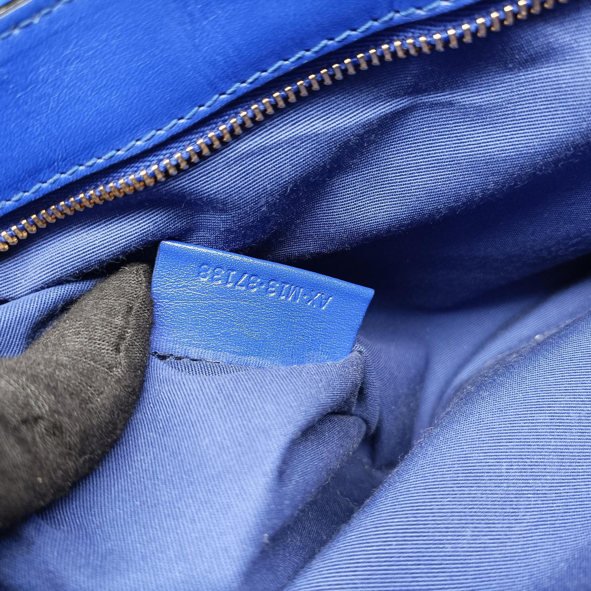 Isabella Rossellini Blue Leather AX.M13.37138イザベラ ロッセリーニ ブルー レザー AX.M13.37138