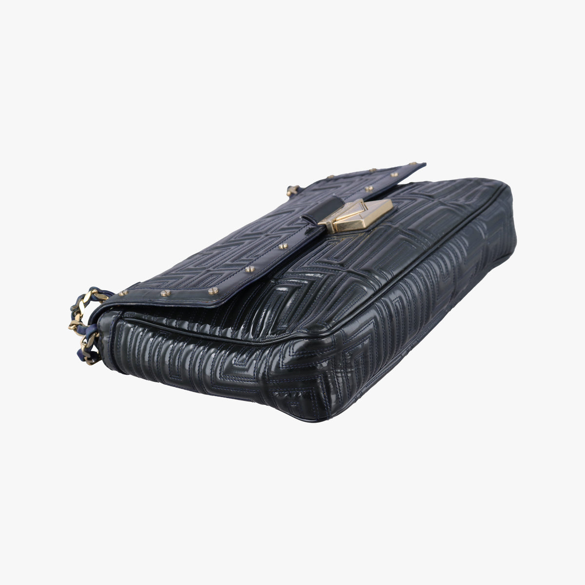 Couture quilted Black Patent Leather クチュール キルティング ブラック パテント